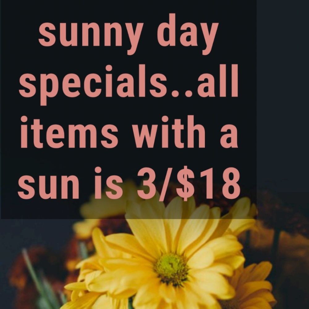 Prices SLASHED ITEMS NOW 3/$10
